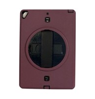 NIKCORP Oklopna maska za iPad 10.2 (2019/2020/2021) s rotirajućim stalkom, bordo