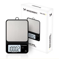 WOZINSKY Kuhinjska vaga WAK-2252 LCD 5 kg, crna