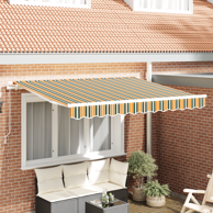 Tenda zamjenski materijal za okvir 3 x 2.5 m, zelena i žuta