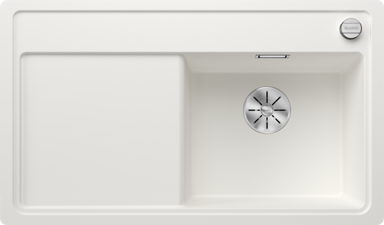 BLANCO Sudoper Zenar 45 S-F InFino, Silgranit, bazen desno, glečer bijela