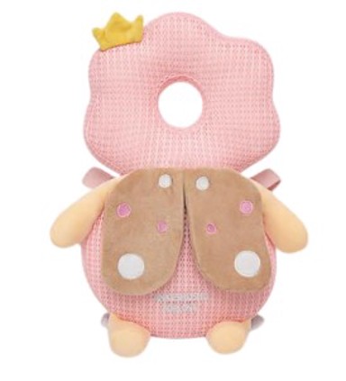 JASTUK Za zaštitu glave pri hodanju, ruksak, roza