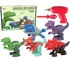 Veliki set dinosaura za rastavljanje s dodacima, 5 komada