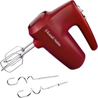 RUSSELL HOBBS Ručni mikser 350 W, crveni