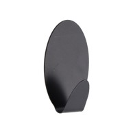 TENDANCE Kupaonski dodatak KUKICA OVALNA, 3M, crna