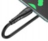 BWOO USB-C – USB-C kabel, 1 m, 60 W, crni