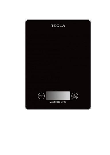TESLA Kuhinjska vaga KS201B, crna, digitalna, 5 kg