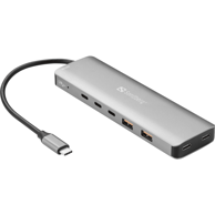 SANDBERG Priključna stanica USB-C na 5xUSB-C+2xUSB-A 100W