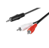 CABLETECH Audio kabel Cinch na 3,5 mm 10 m