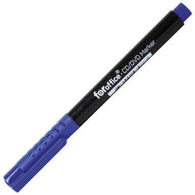 FORoffice Marker za CD/DVD 1mm plavi