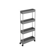 SONGMICS Kuhinjska kolica 40 x 135 x 86 cm, bijela