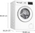 BOSCH Perilica rublja Serie 4 WAN2823APL 8 kg, bijela
