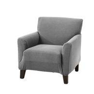 LIVING IN Navlaka za fotelju Jenger, svijetlo siva