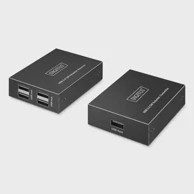 DIGITUS USB extender CAT 2.0, 4 porta USB-A, 150 m