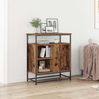 Sideboard, 69x35x80 cm, konstruirano drvo i čelik, stari