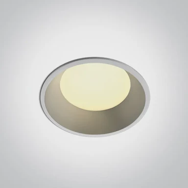 ONE LIGHT Ugradbena svjetiljka led/9w/cct/900lm/100°/230v ip65 120mm bijela dm10109fd/w/v