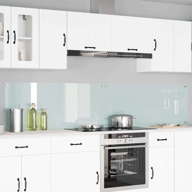 Kuhinjska obloga, set 2 kom, bijela, 120x50 cm