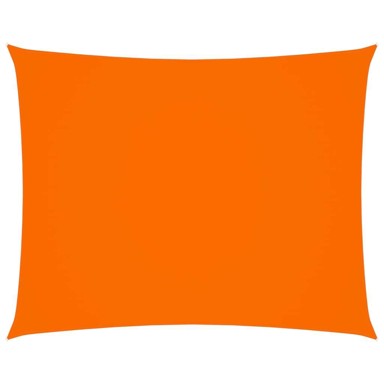Jedro za zaštitu od sunca od tkanine Oxford pravokutno 2.5 x 3.5 m, narančasto