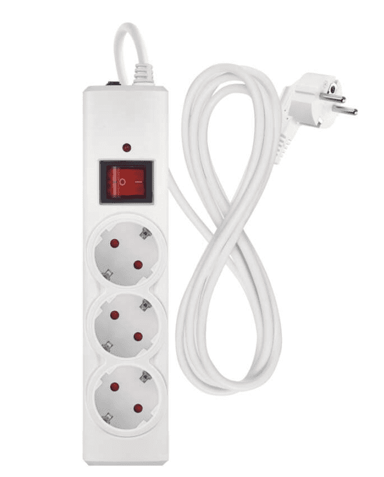 EMOS Prenaponska zaštita P54213 3 utičnice, bijela