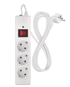 EMOS Prenaponska zaštita P54213 3 utičnice, bijela