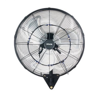 VEVOR Stropni ventilator, 56 x 33 x 56 cm, oscilirajući, daljinsko upravljanje, funkcija magle