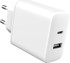 ESTUFF Punjač INFINITE USB-C 20W i USB-A 12W, bijeli