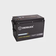 ENERBLOCK Baterija LiFePO4 24V 120Ah 3072Wh, BMS Bluetooth