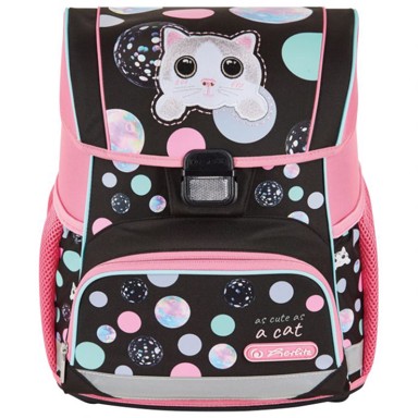 HERLITZ Anatomska školska torba 50043149, Loop Cute Cat