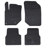Auto tepisi set 4 kom za Citroen C4 2021-, crna
