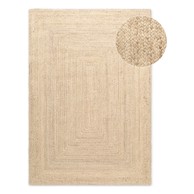 HANSE HOME Obostrani/ručno rađen juten tepih u svijetloj prirodnoj boji 200x300 cm Sharmila Natural White 
