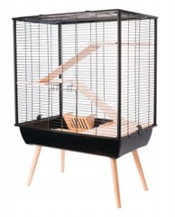 ZOLUX Kavez za glodavce Neo Cozy Large Rodents H80, crni