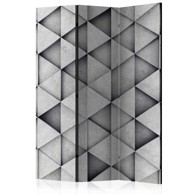 Sobna pregrada u 3 dijela Grey Triangles 135x172
