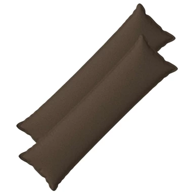 Jastuk s jastukom Houten 2 kom., 40 x 145 cm, umjetni lan, sivosmeđa