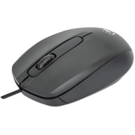 MANHATTAN Miš Comfort II optički USB crna