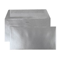 Kuverta A23, 110 x 220 mm BO, u boji, 1/1, srebrna