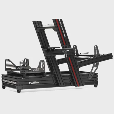 NEXT LEVEL RACING Cockpit F-GT Elite 160 Scuderia Ferrari Edition NLR-E048, aluminij, crvena i crna boja, dimenzije 942x842x1360 mm, težina 57.1 kg, dodatni nosači i alati