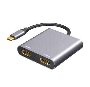 USB-C docking stanica, 2x HDMI 4K 60 Hz, Plug & Play