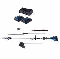 SCHEPPACH Brushless akumulatorski višenamjenski vrtni uređaj BC-MFH400-X SET S2.5