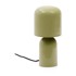 KAVE HOME Zelena stolna lampa s metalnim sjenilom (visina 28 cm) Monze 