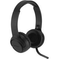 KENSINGTON Slušalice K80183WW, bežične, naglavne, Bluetooth, za pozive i glazbu, crna