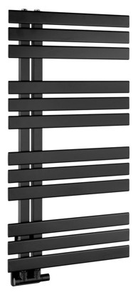 SAPHO Radijator SILVANA, 500 x 972 mm, crni mat