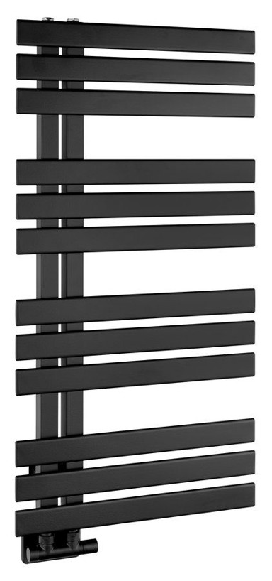 SAPHO Radijator SILVANA, 500 x 972 mm, crni mat