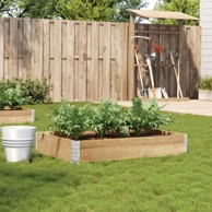 Vrtna sadilica 100 x 50 cm od masivne borovine