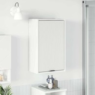 Kupaonski ormar, 39 x 23.5 x 65 cm, visoko sjajno bijela