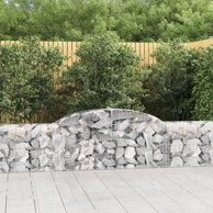 Lučne gabionske košare 11 kom 300x30x60/80 cm pocinčano željezo