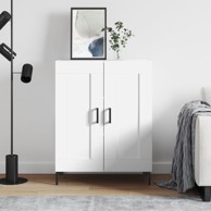 Komoda bijela 69,5x34x90 cm od konstruiranog drva