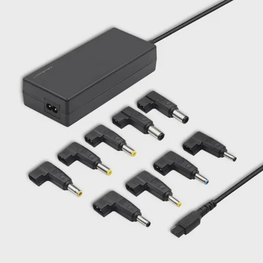 QOLTEC Automatski univerzalni adapter za napajanje 90W, 9 priključaka, kabel za napajanje 50012