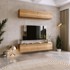 KOBI RTV ormarić, Nicole, 80 cm, hrast Craft