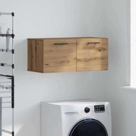 Ormar za zid, 80x36.5x35 cm, hrast artisan