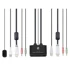LEVELONE KVM Preklopnik 2x USB HDMI kabelski