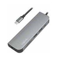 LOGILINK USB-C docking stanica UA0343, 2x USB-A, USB-C, HDMI, čitač kartica